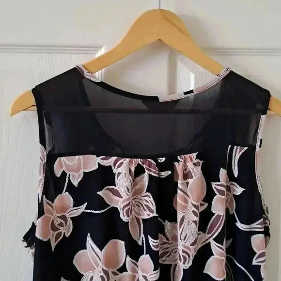 TOP BLOUSE BLUE AND PINK JSJ - Picture 7 of 7